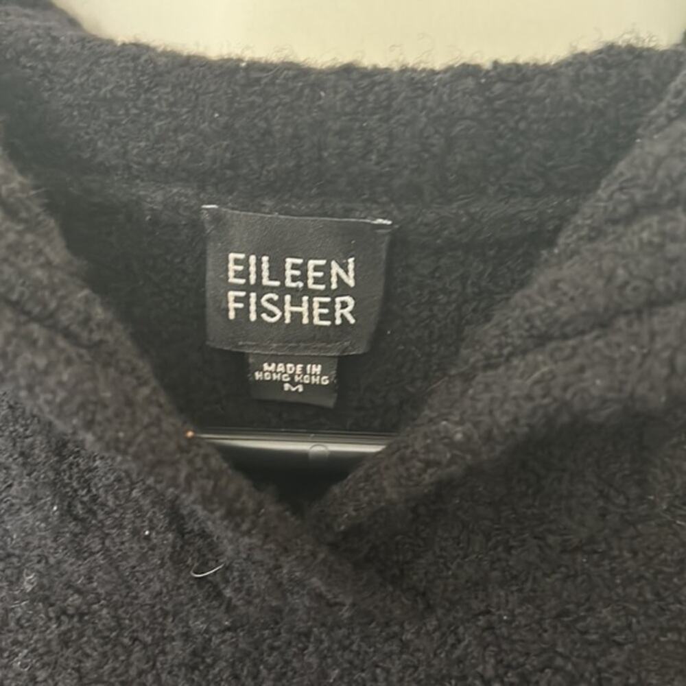 Eileen Fisher Pullover Collared 90%Wool Blend Sweater. Size M — image 4 of 8